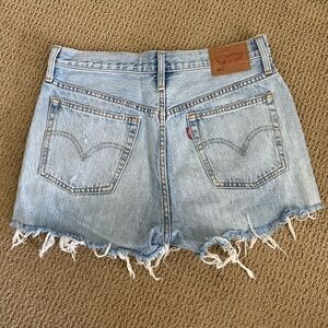 Levi’s high waisted shorts